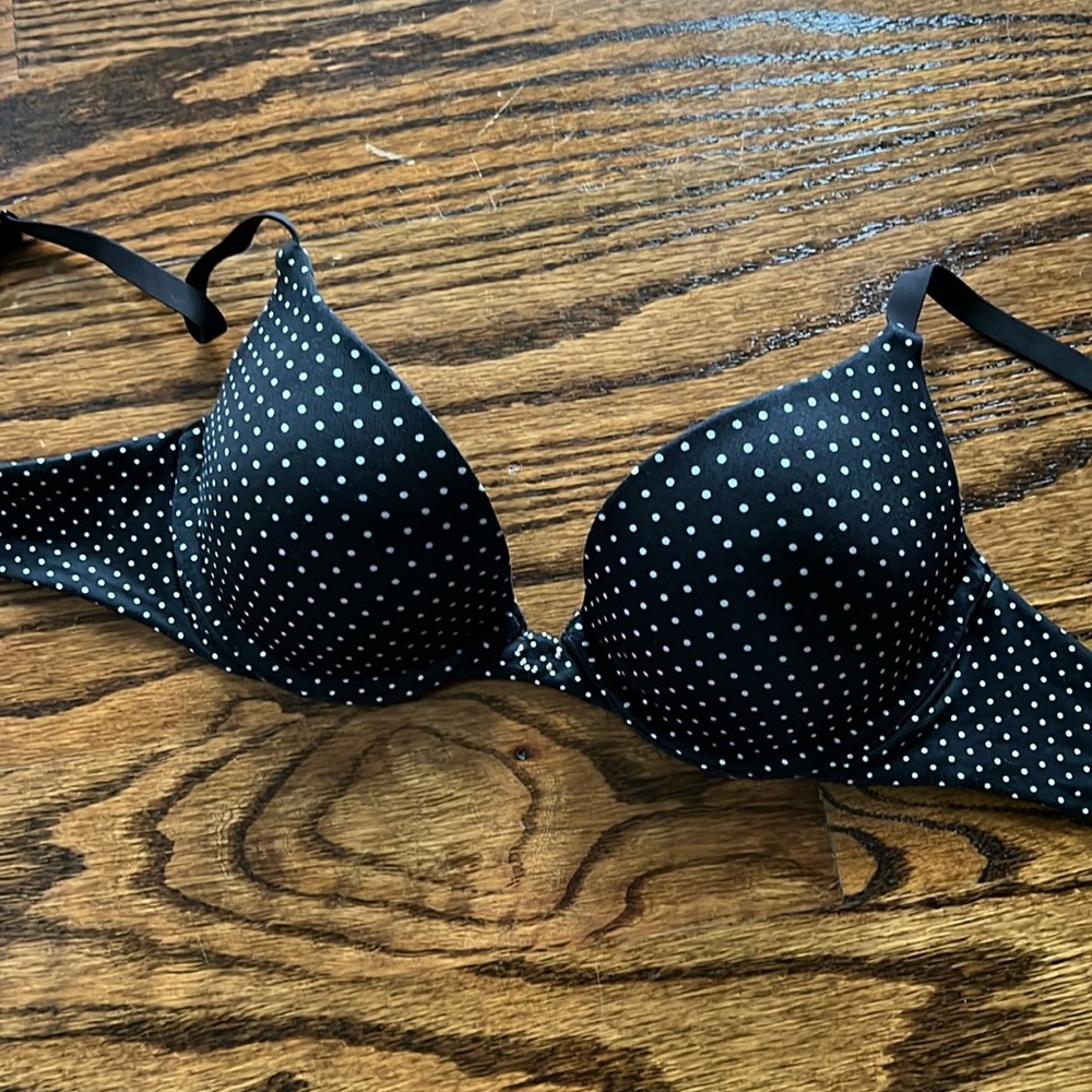 Polka dot bra